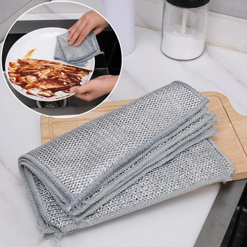Non Scratch Steel Wire Dishcloth - Prime Zar