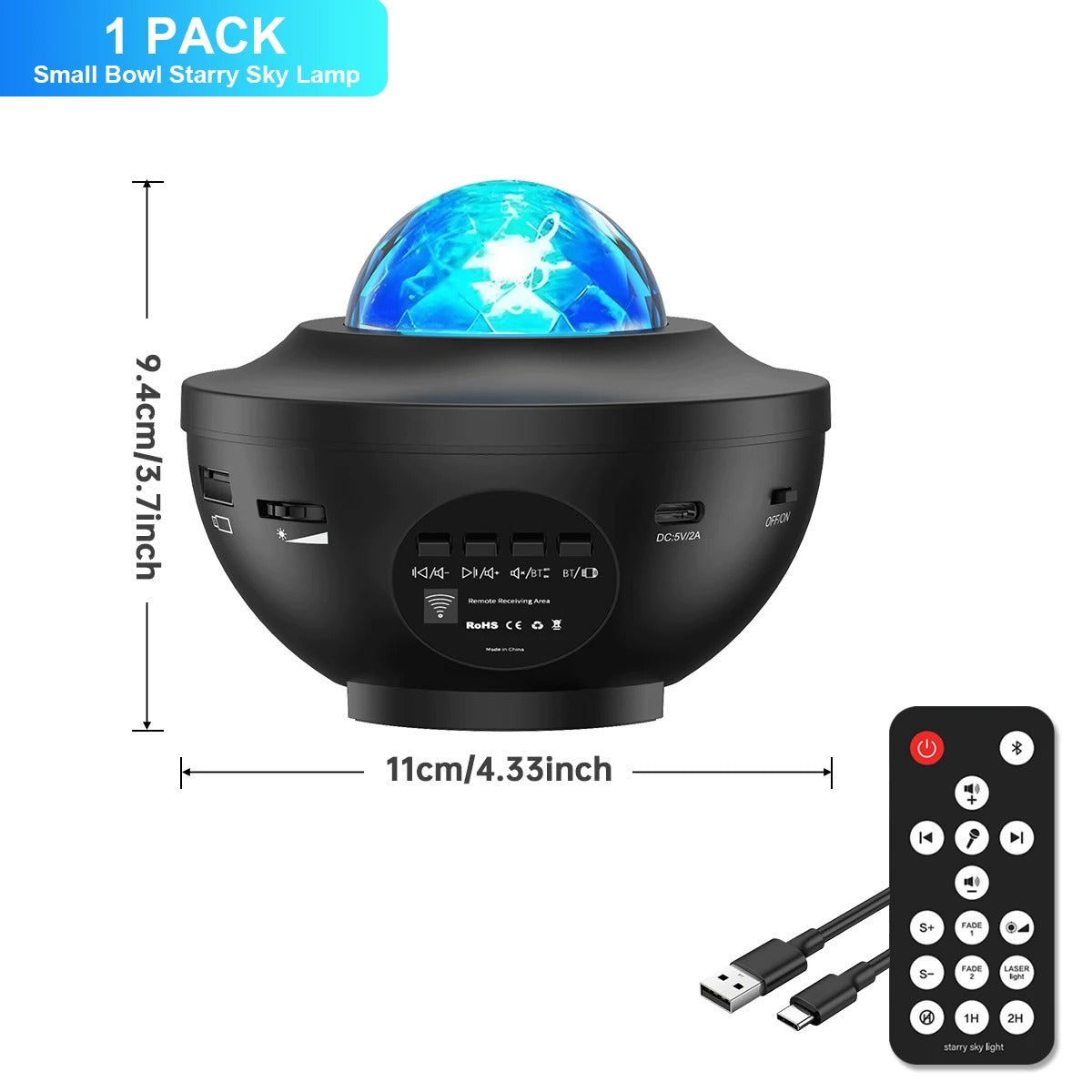 Prime Zar™ LED Starry Galaxy Projector Night Light - Prime Zar