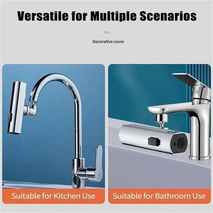 Prime Zar™ Waterfall Kitchen Faucet Extension Adapter 720° Swivel 4 Mod - Prime Zar