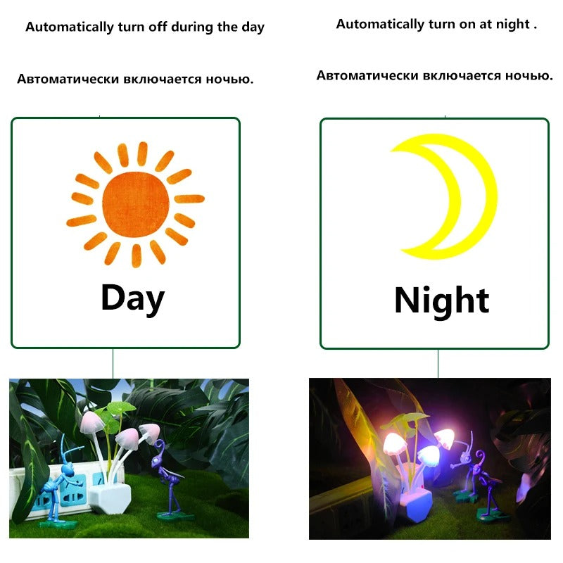 Prime Zar™ Cute Mushroom LED Night Light ✨ - Prime Zar