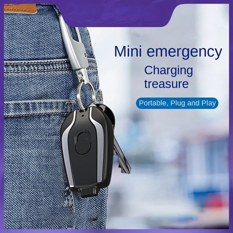 Prime Zar™ Keychain Portable Charger, Mini Power - Prime Zar