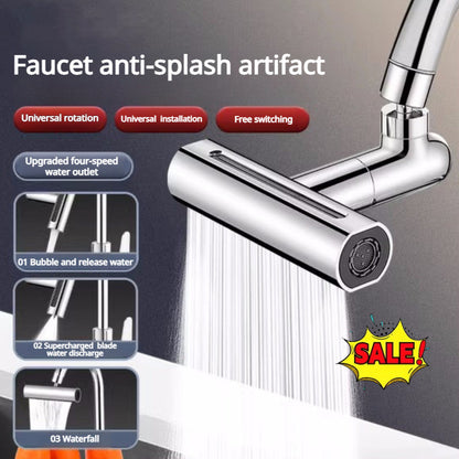 Prime Zar™ Waterfall Kitchen Faucet Extension Adapter 720° Swivel 4 Mod - Prime Zar